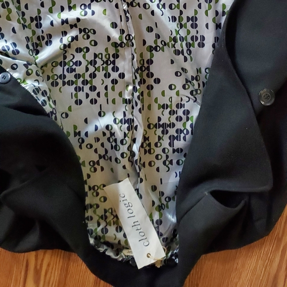 Cloth logic womens coat large black - Picture 5 of 6